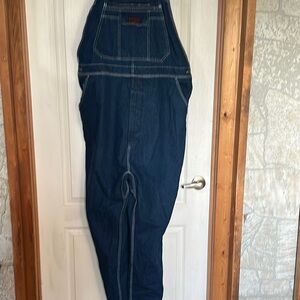 Men's Blue Denim Overalls
